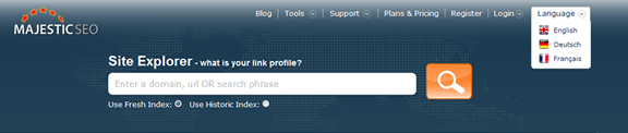 Majestic-SEO-Languages